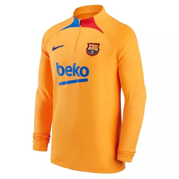 Nike Authentic FC Barcelona Pre-Match Training Top Jacket DH7682-837 Men’s Sz: L